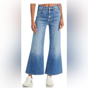 NWT Mother denim sz 29 cropped flare jeans high rise